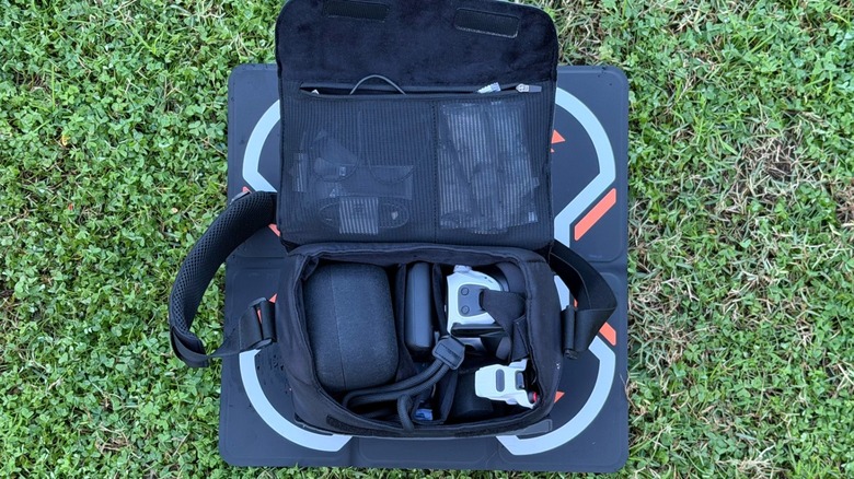Complete Antigravity A1 Infinity bundle including drone, goggles, controller, and accessories.