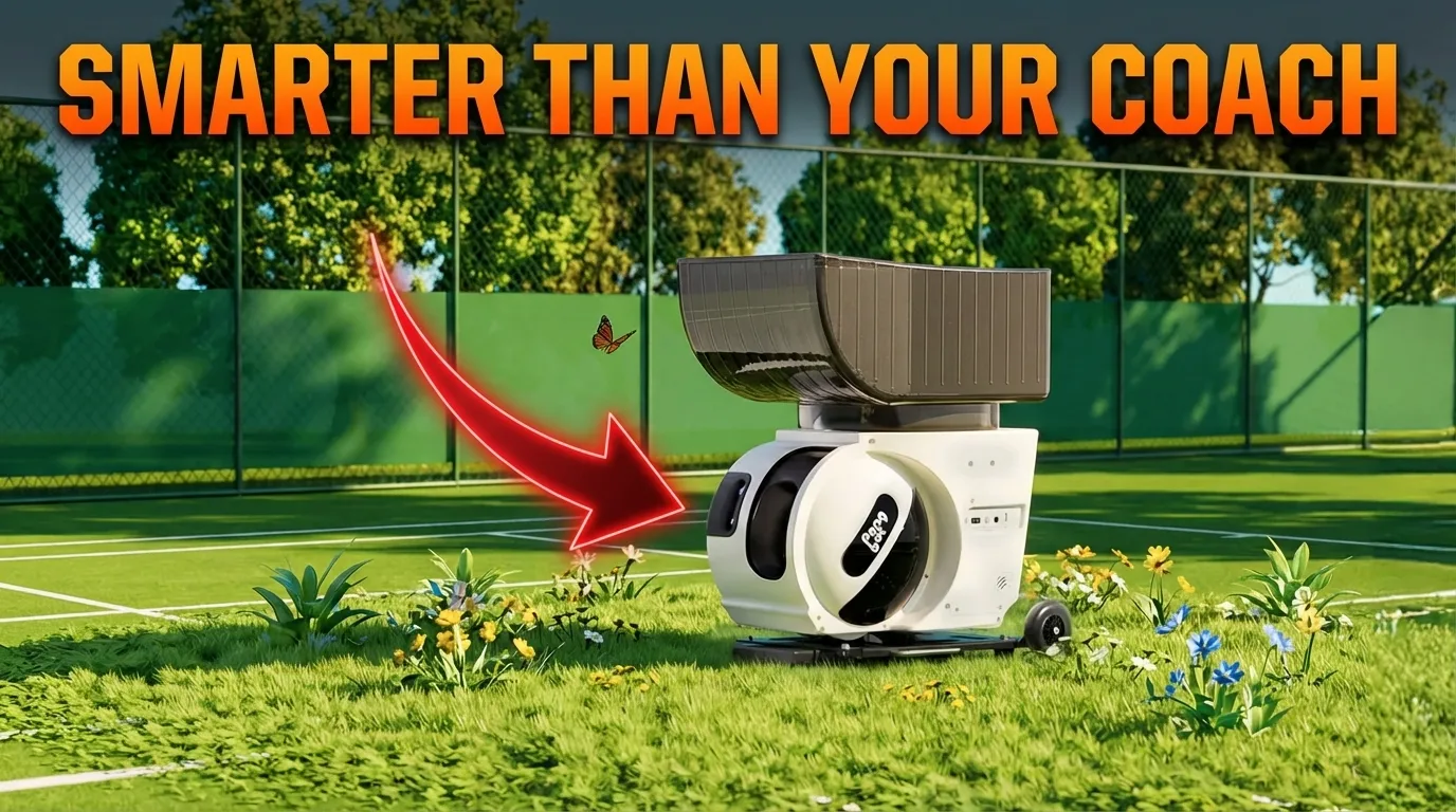 Smart Tennis Ball Machine: Pongbot Pace S Pro Review