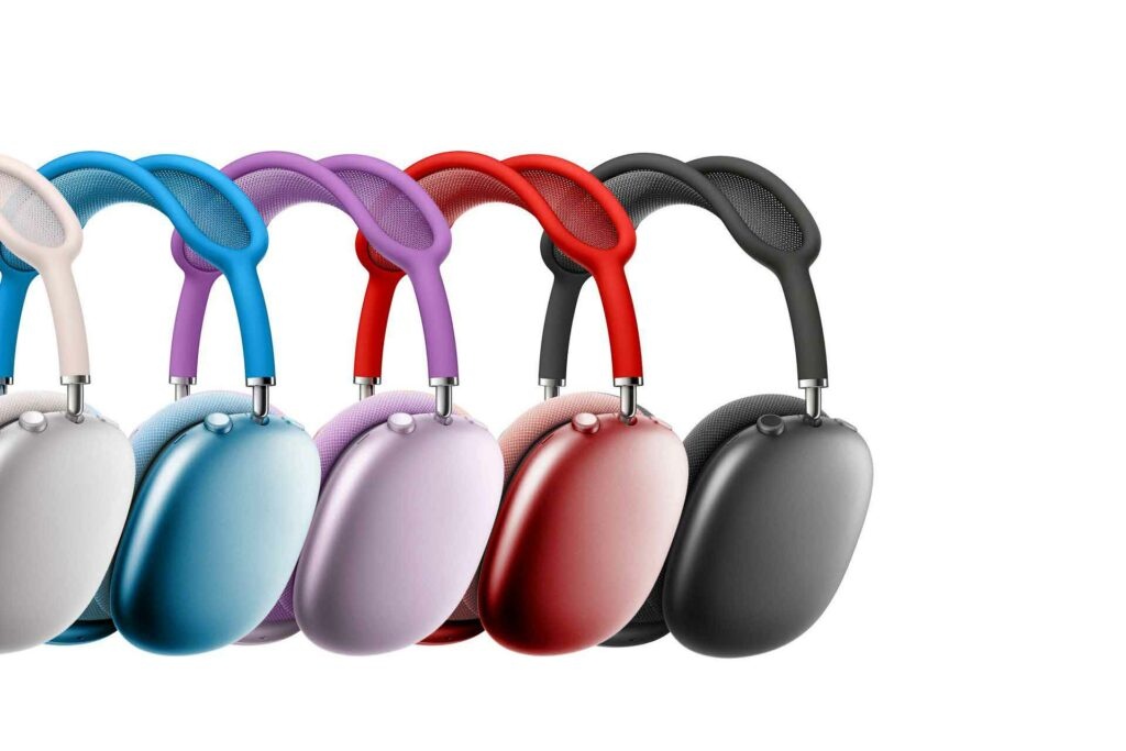 Close-up detail of the AirPods Max 2 ear cup showing the tactile Digital Crown and new USB-C charging port.