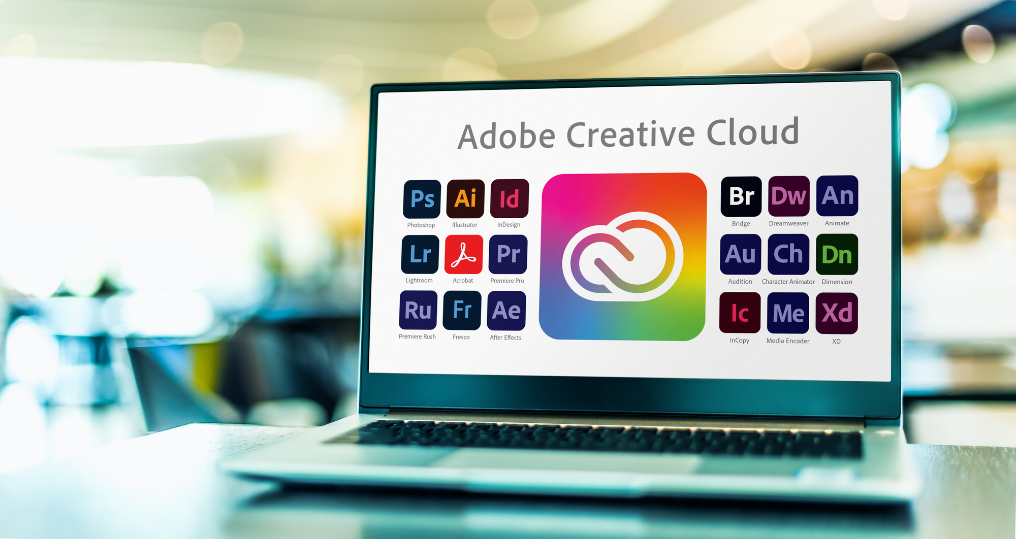 A technical view of a system configuration file showing Adobe-specific markers.