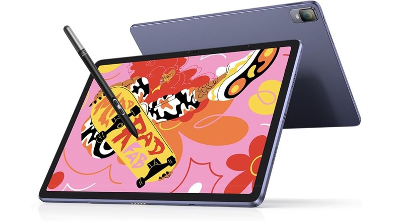 The front and back view of the XPPen Magic Drawing Pad tablet.
