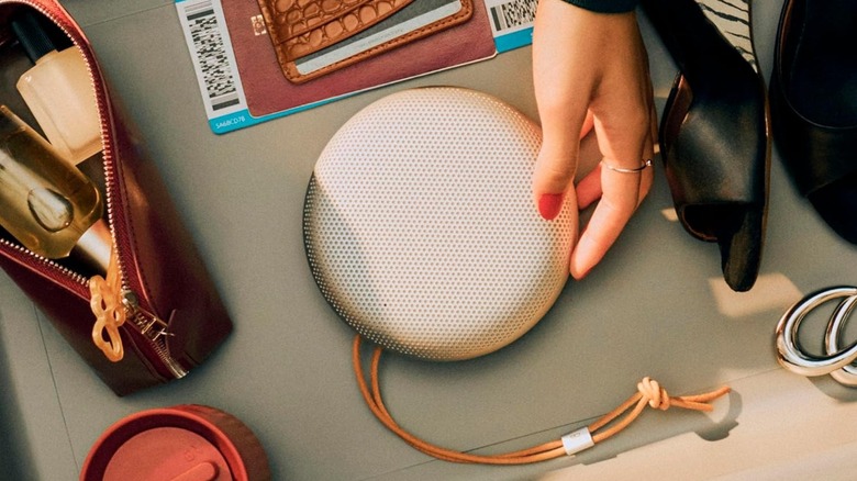 The Bang & Olufsen Beosound A1 (3rd Gen) displayed on a neutral surface.
