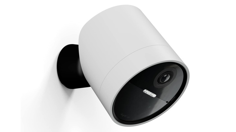 The SimpliSafe SCM301 wireless outdoor security camera.