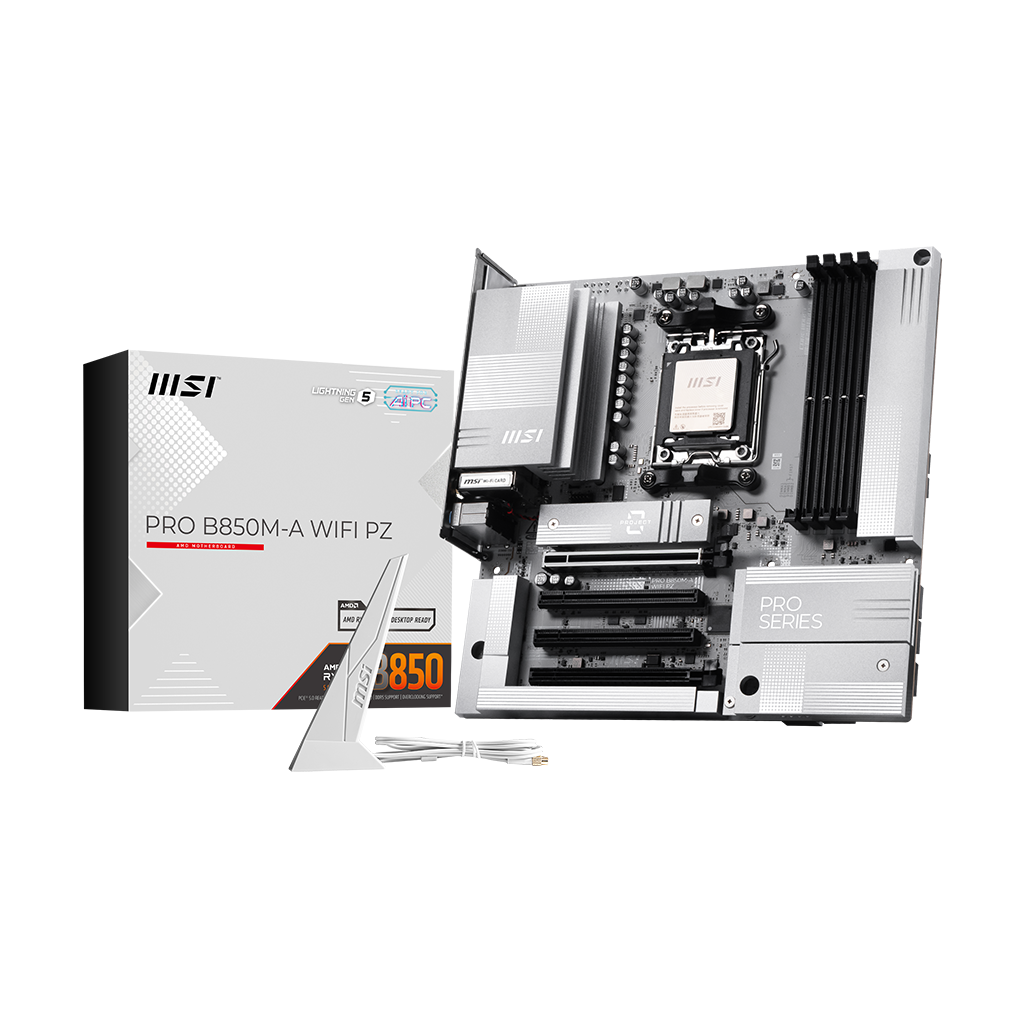 MSI PRO B850M-A WIFI PZ motherboard