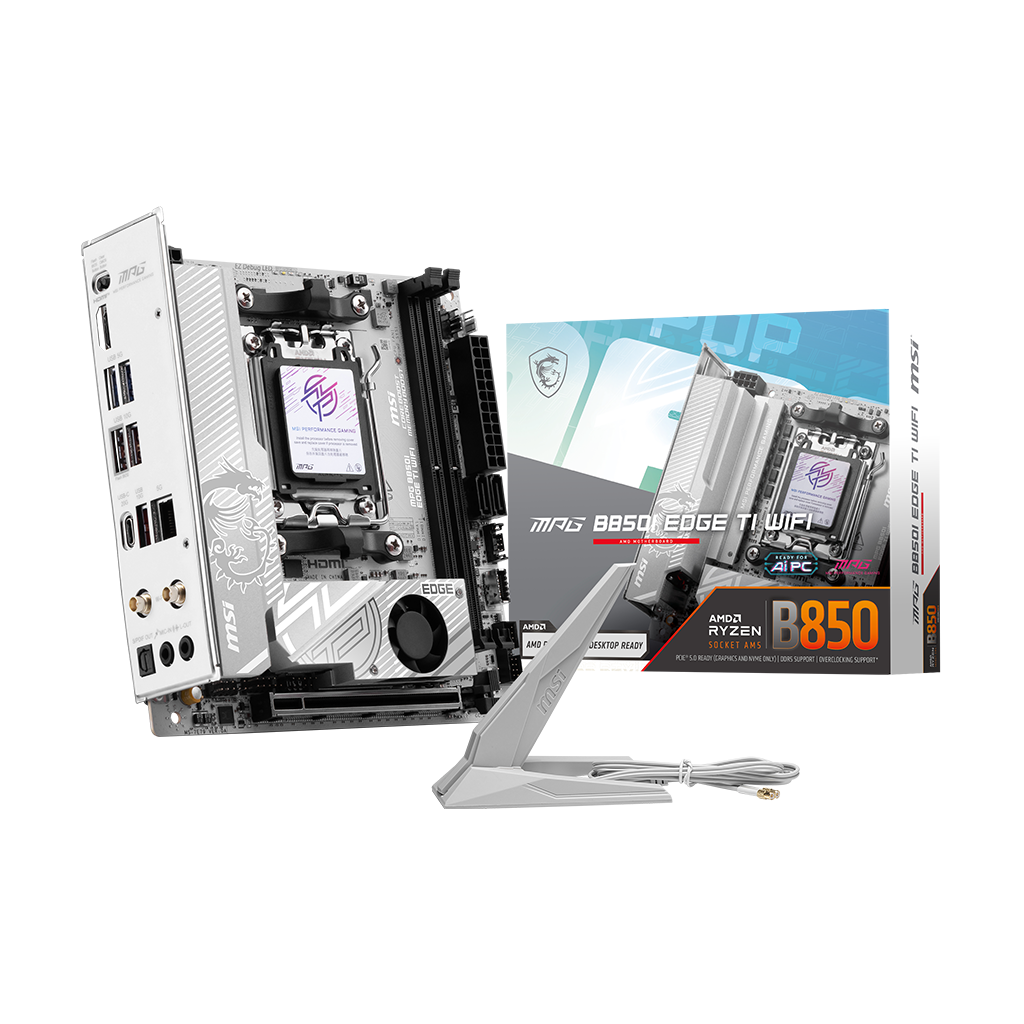 MSI MPG B850I EDGE TI WIFI motherboard