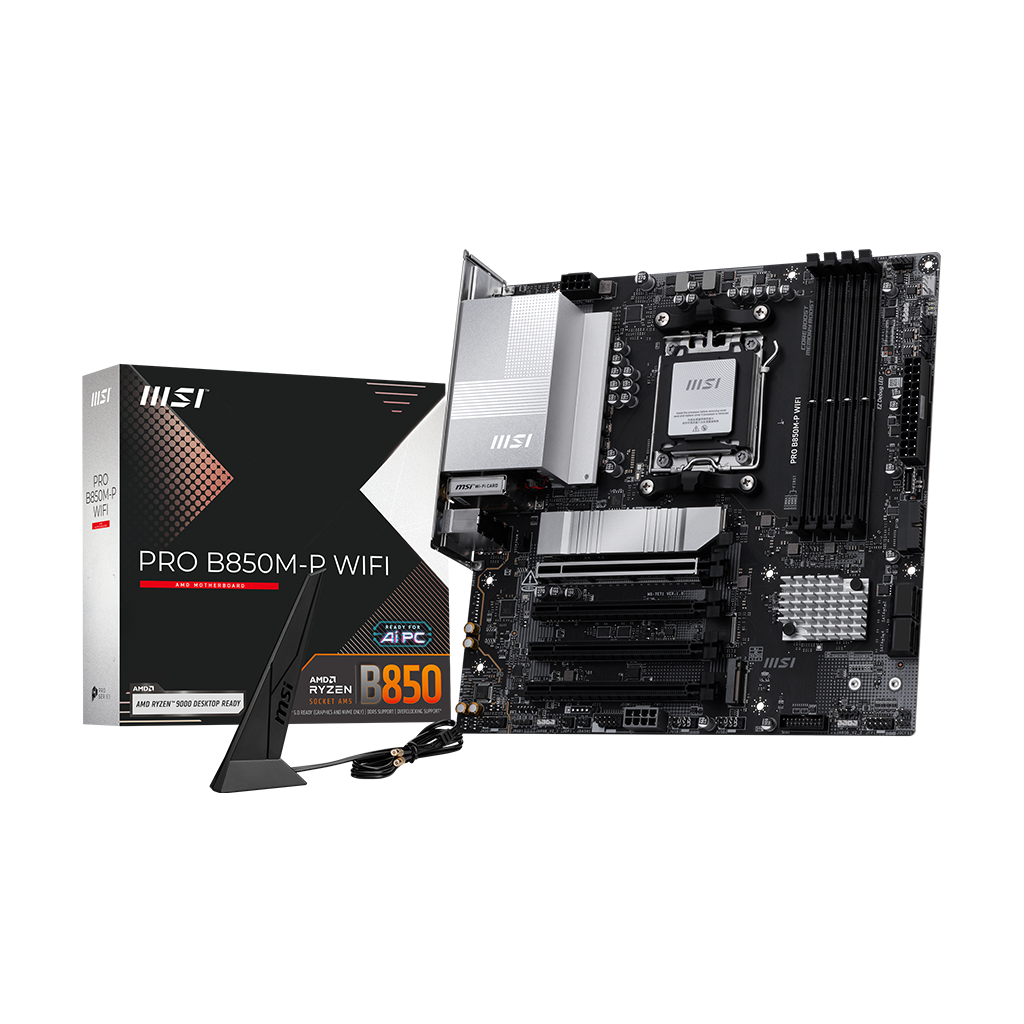 MSI PRO B850M-P WIFI motherboard