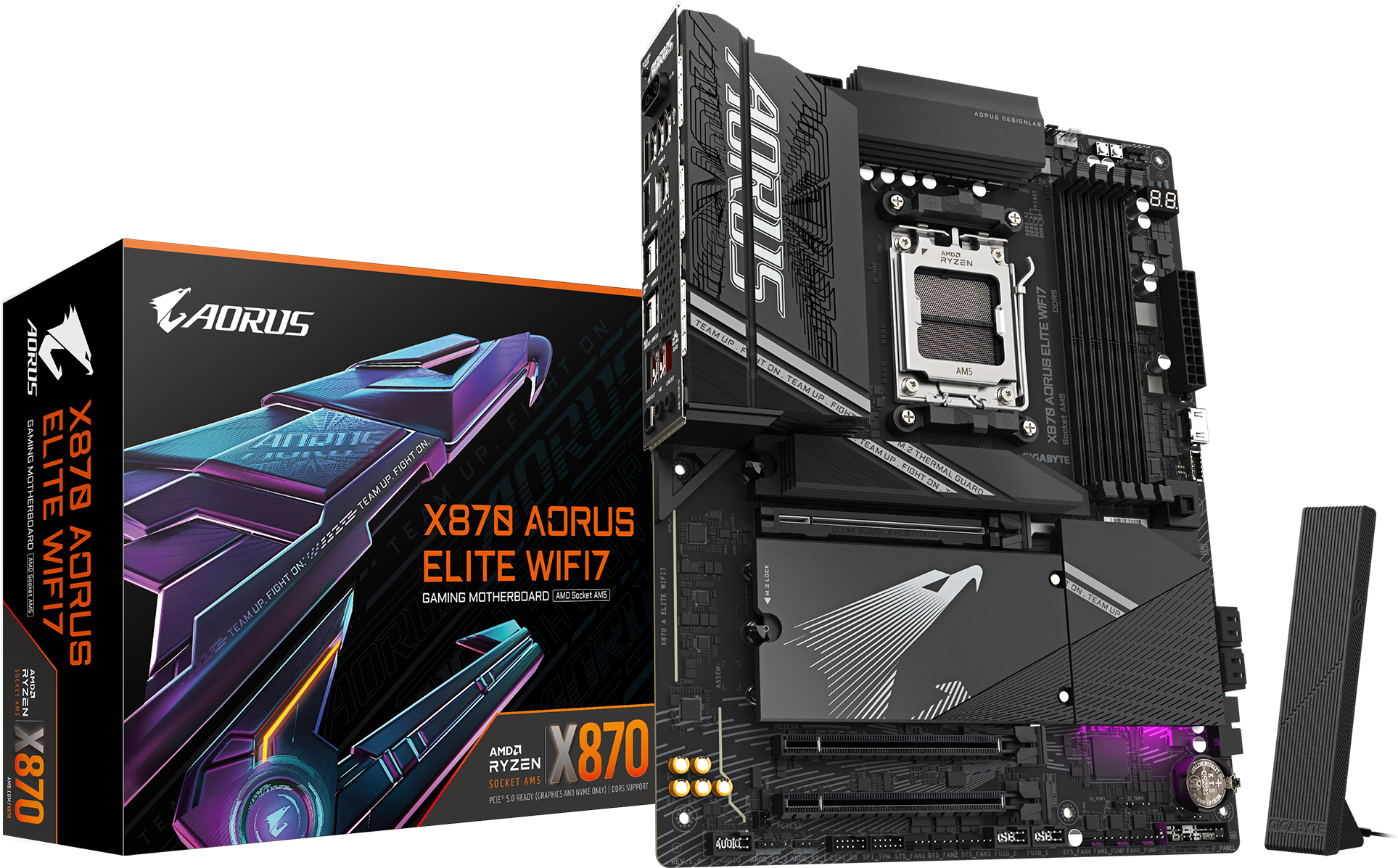 Gigabyte X870 AORUS ELITE WIFI7 motherboard