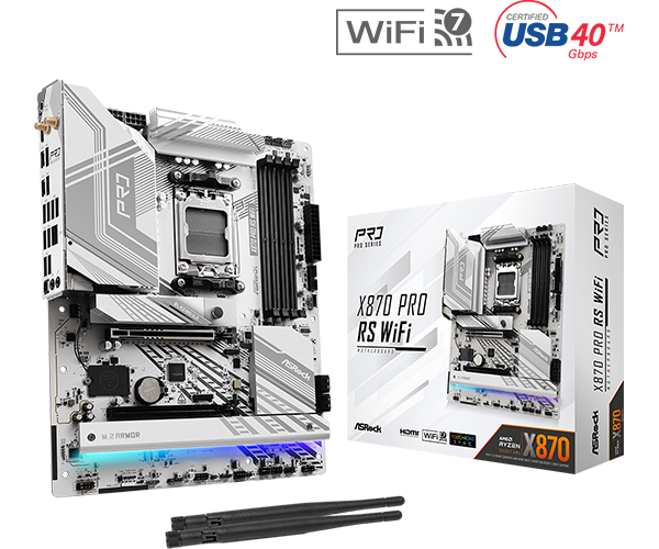 ASRock X870 Pro RS WiFi motherboard