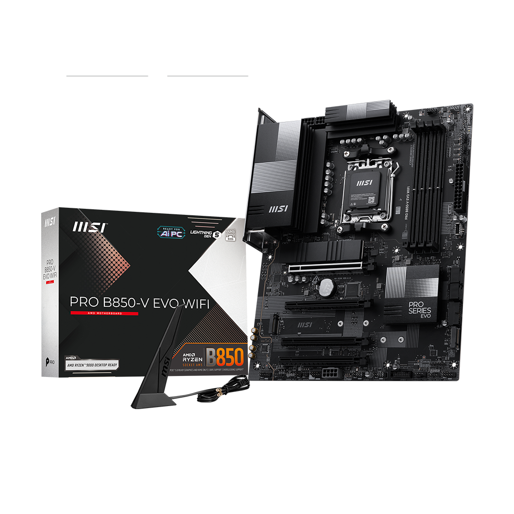 MSI PRO B850-V EVO WIFI motherboard