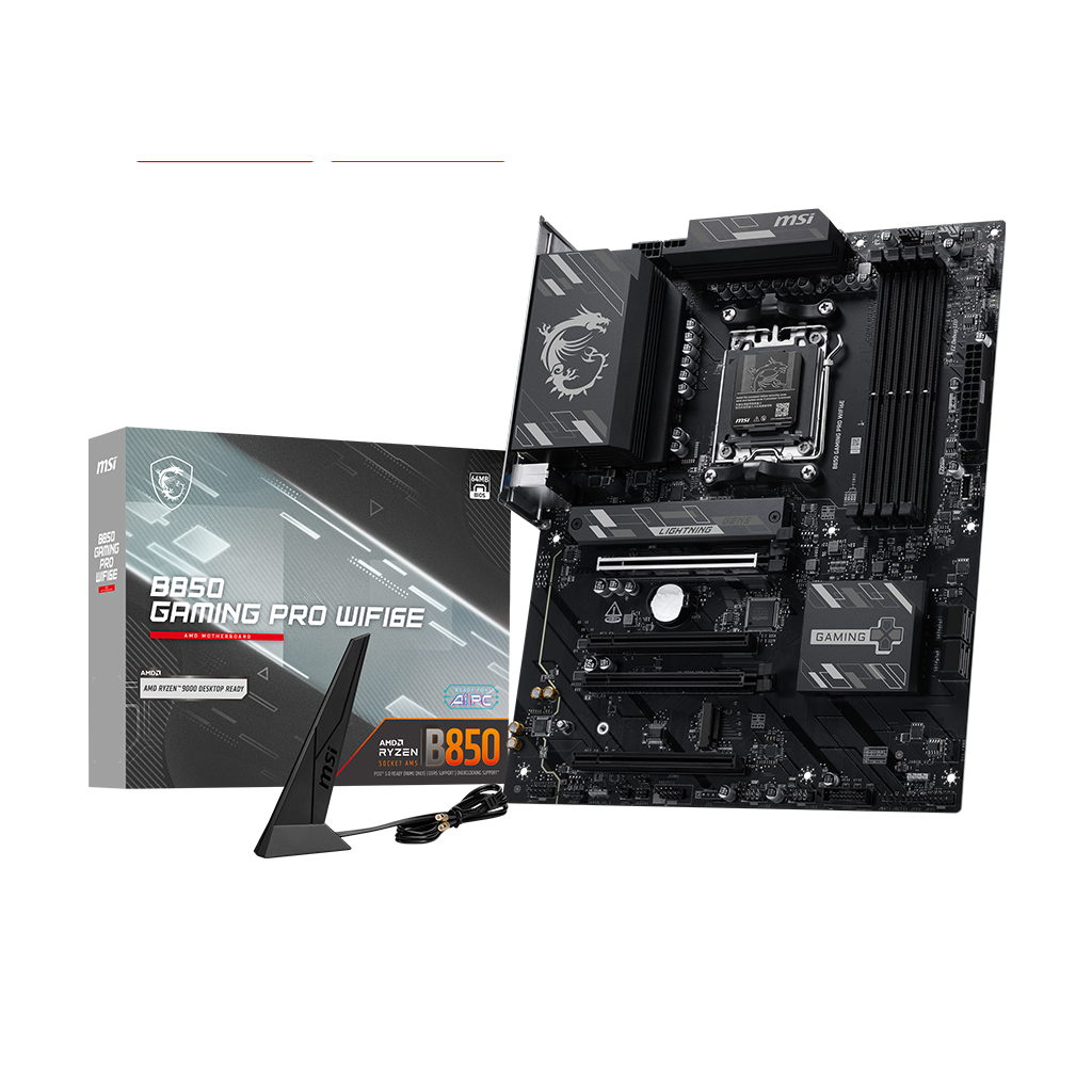 MSI B850 GAMING PRO WIFI6E motherboard