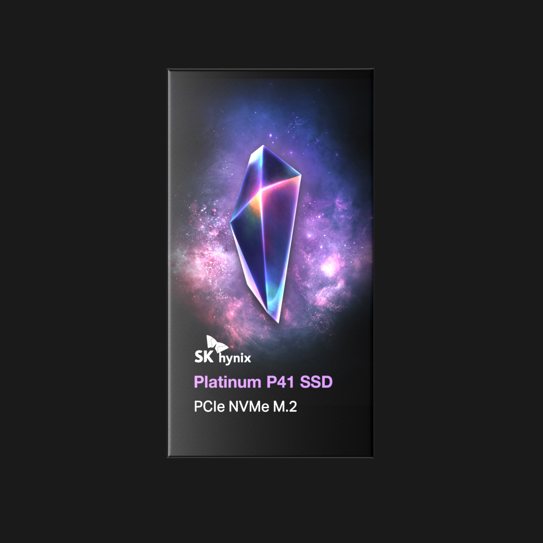 SK hynix Platinum P41 SSD and retail box