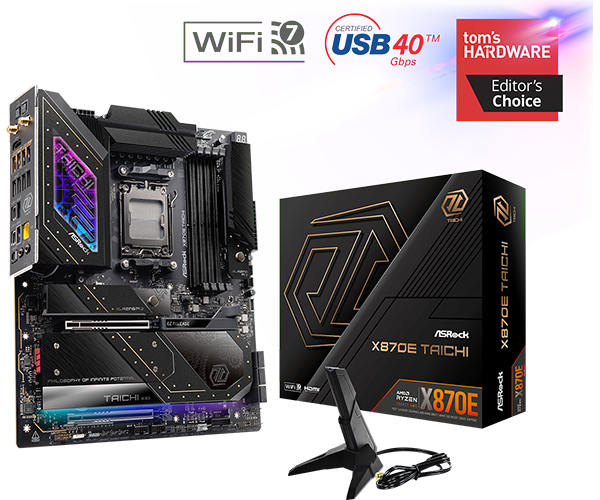 ASRock X870E Taichi motherboard