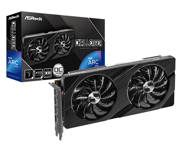 Intel Arc A770 Challenger 16GB OC graphics card