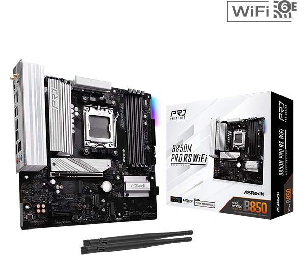 ASRock B850M Pro RS WiFi motherboard