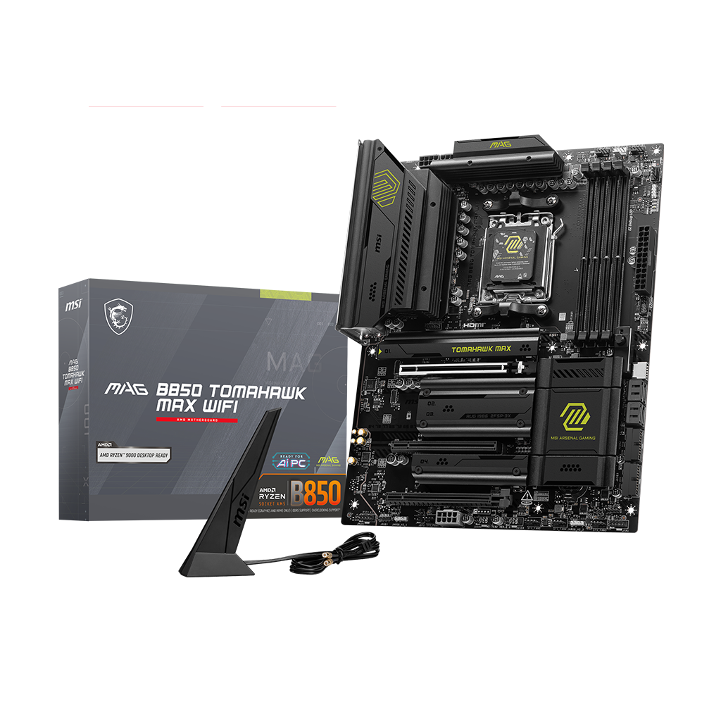MSI MAG B850 TOMAHAWK MAX WIFI V1 motherboard