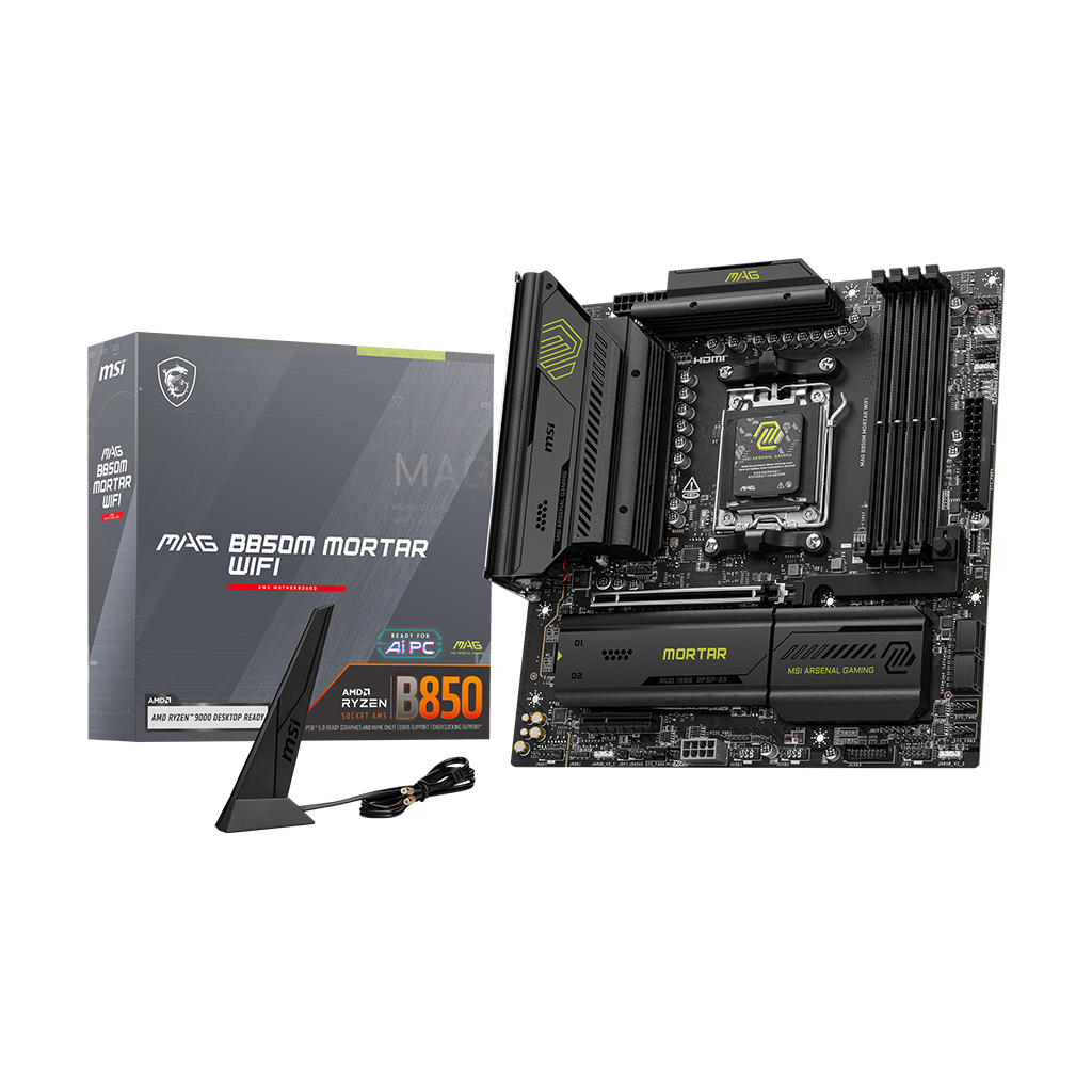 MSI MAG B850M MORTAR WIFI motherboard
