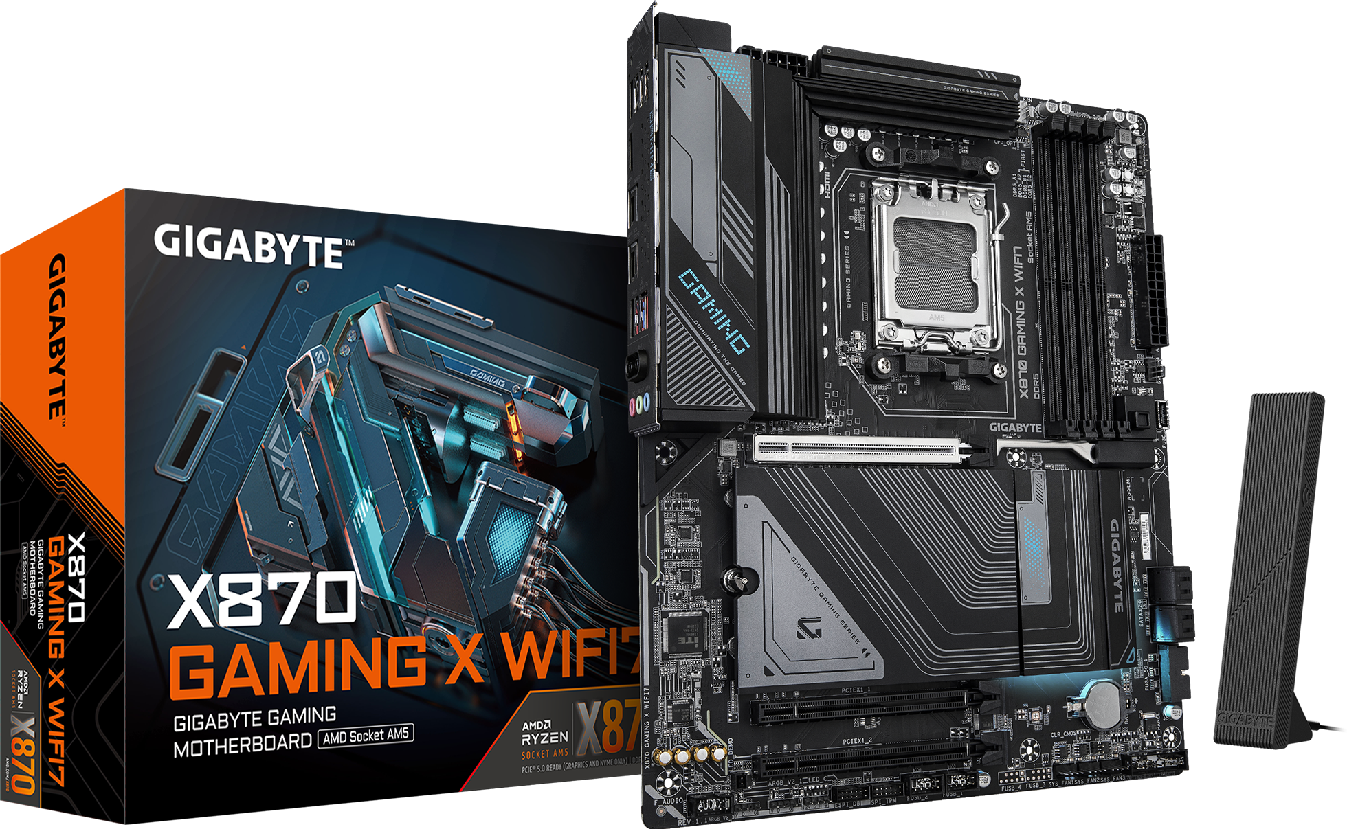 Gigabyte X870 GAMING X WIFI7 motherboard