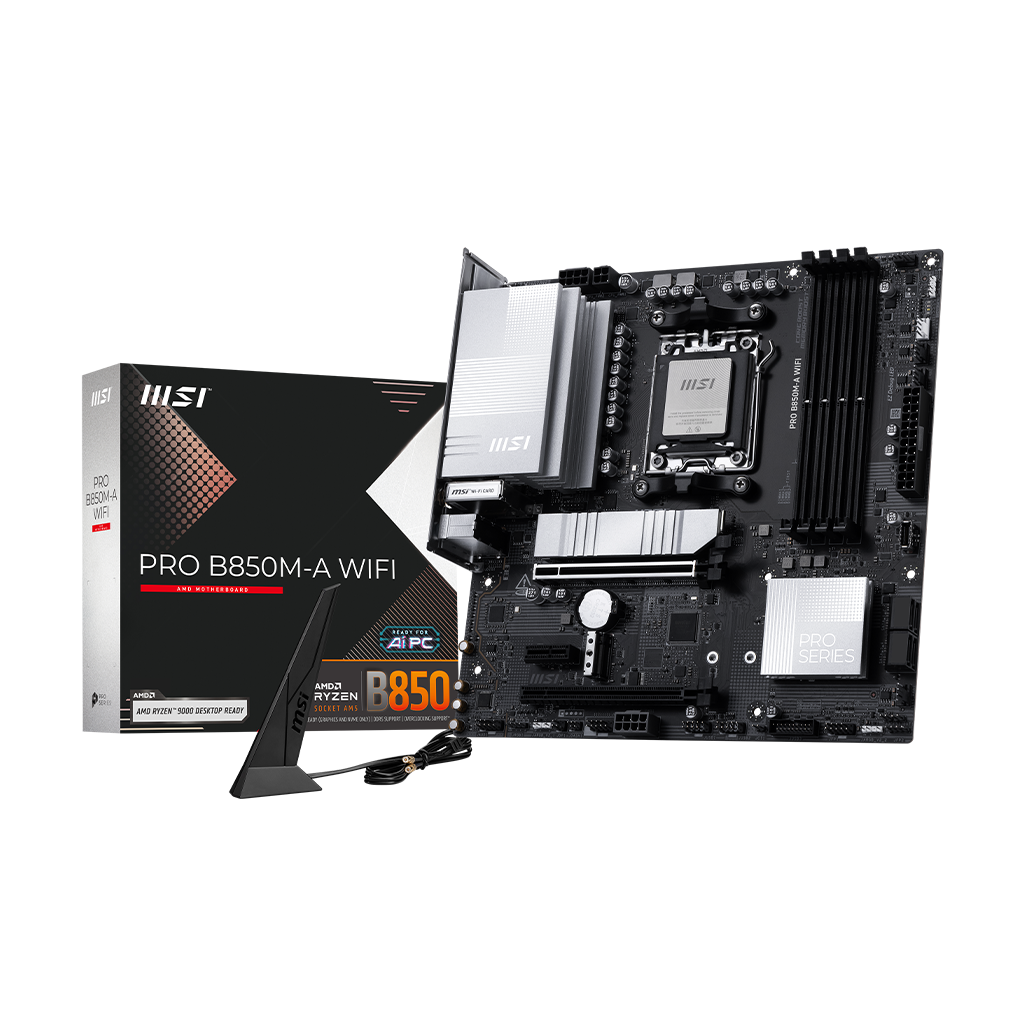 MSI PRO B850M-A WIFI motherboard