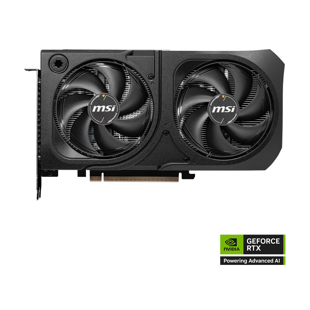 MSI GeForce RTX 5060 Ti 8G SHADOW 2X OC PLUS graphics card