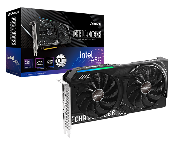 Intel Arc B580 Challenger 12GB OC graphics card
