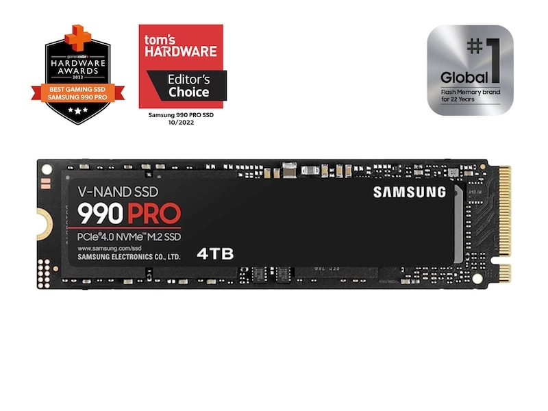 Samsung 990 PRO 4TB NVMe M.2 SSD