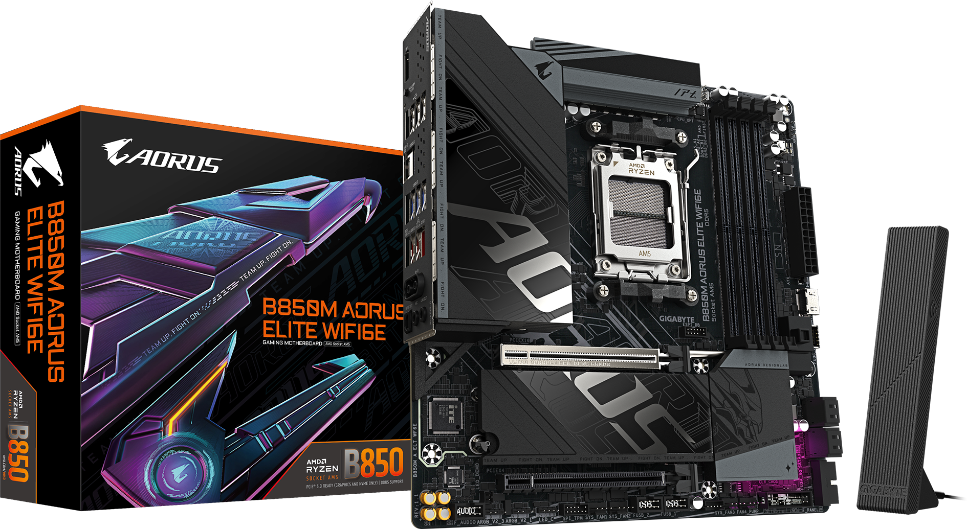 Gigabyte B850M AORUS ELITE WIFI6E motherboard