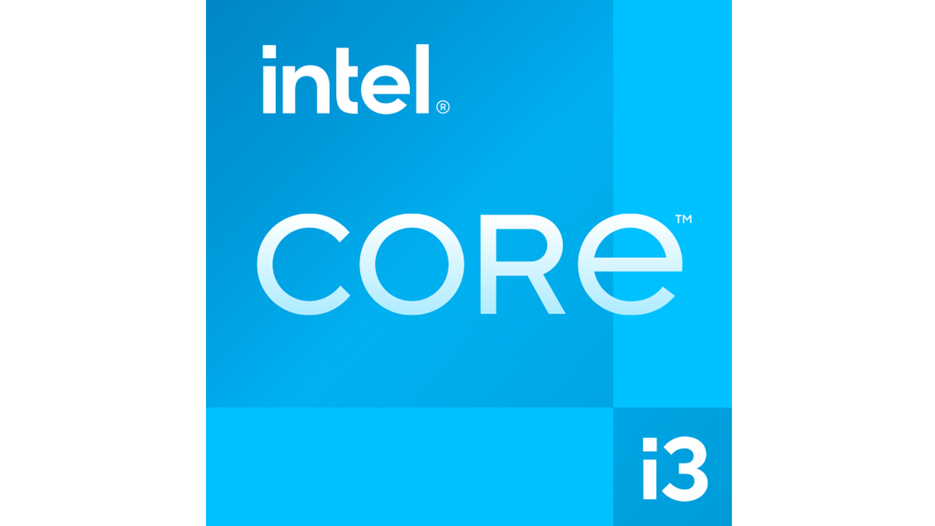 Intel Core i3 badge for Core i3-14100