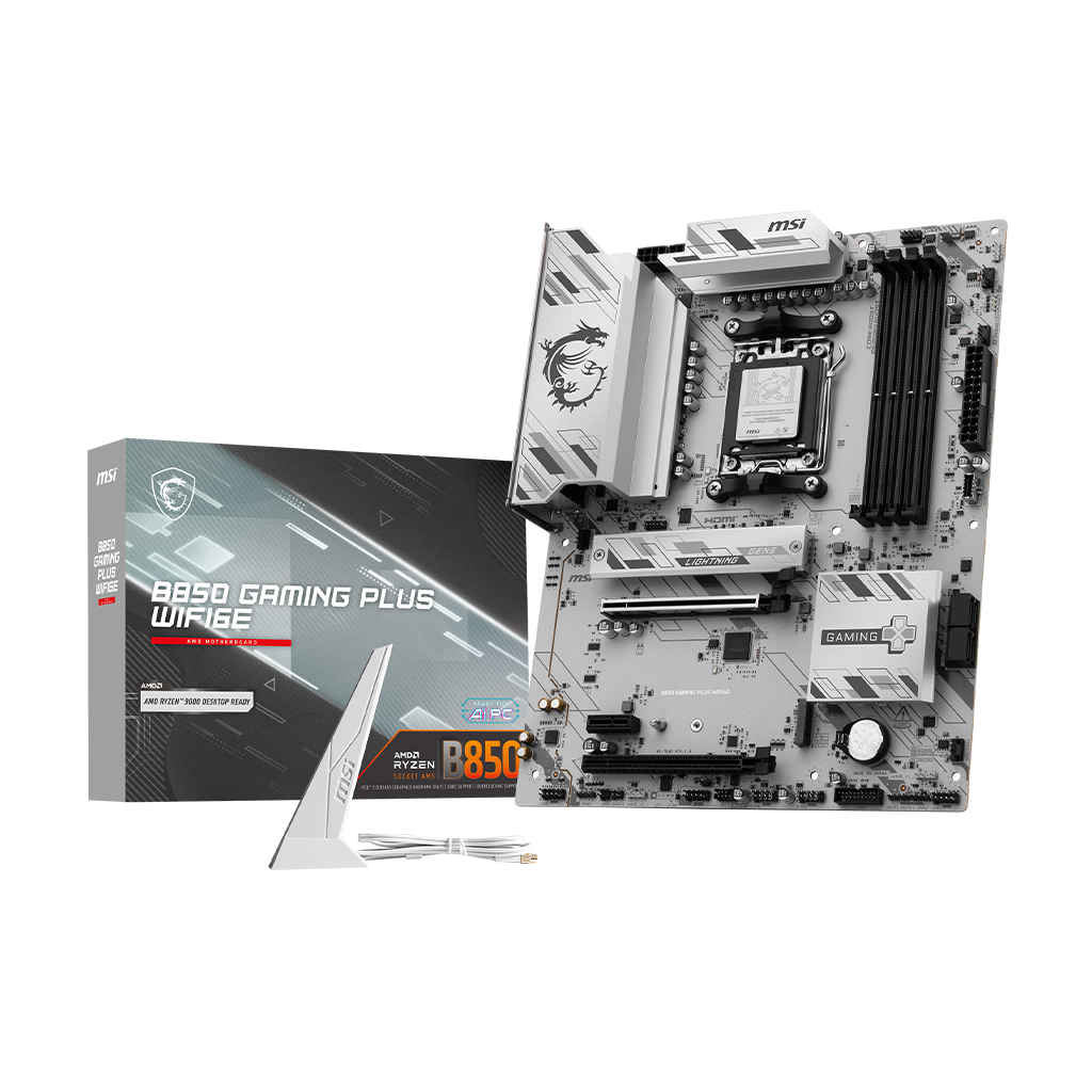 MSI B850 GAMING PLUS WIFI6E motherboard