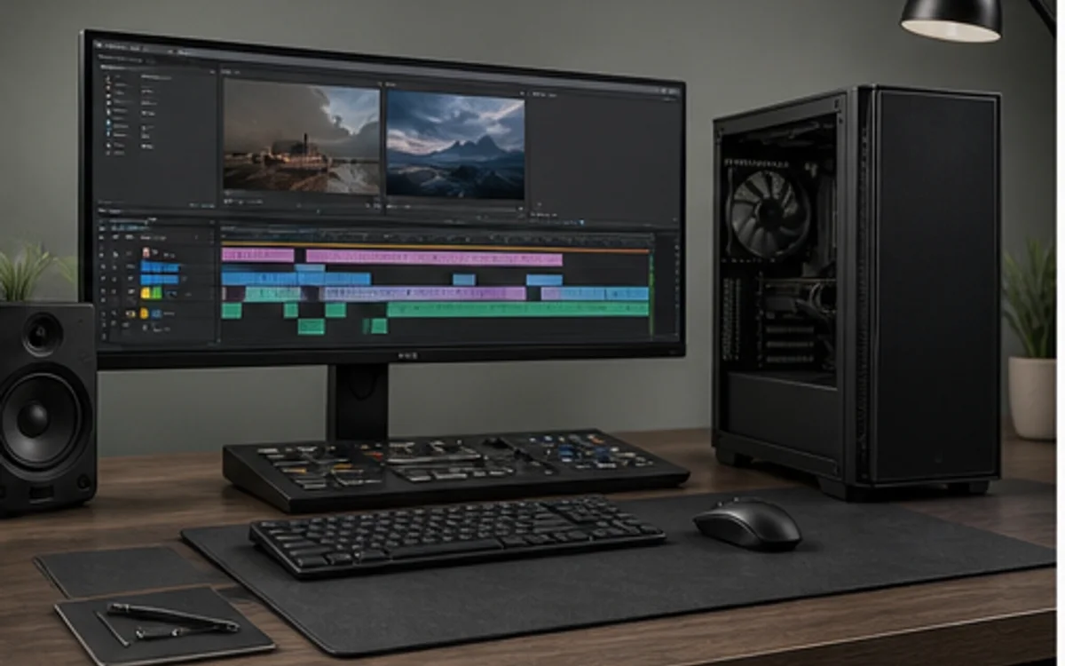 Original TechMuz editorial cover for Video Editing PC Build Guide: Balance the Pipeline